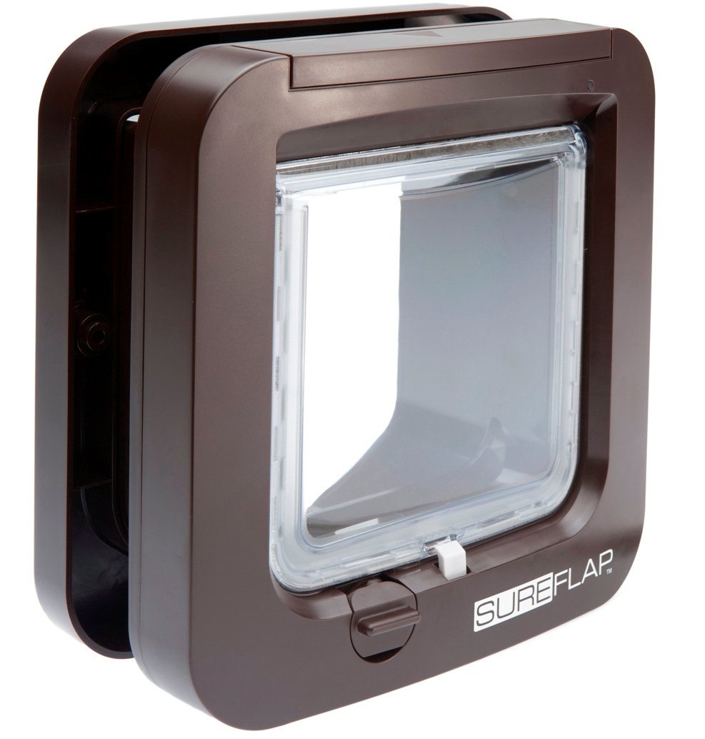 SureFlap Chatière Microchip pour Chat — accès sécurisé sans intrus.