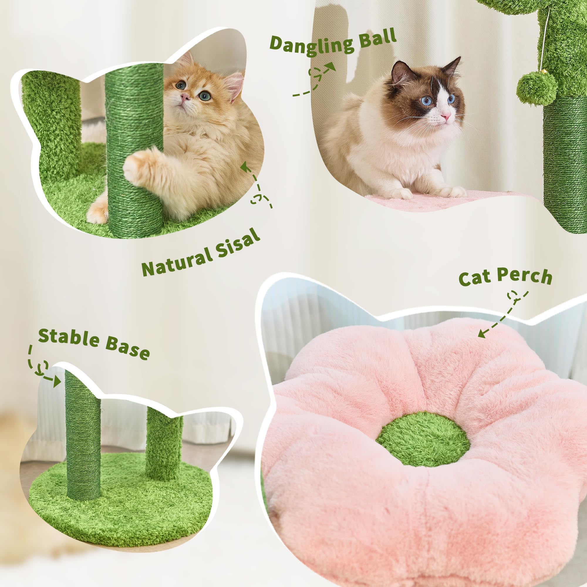 Suudroeen colonnes-sisal chat: griffage naturel et durable.