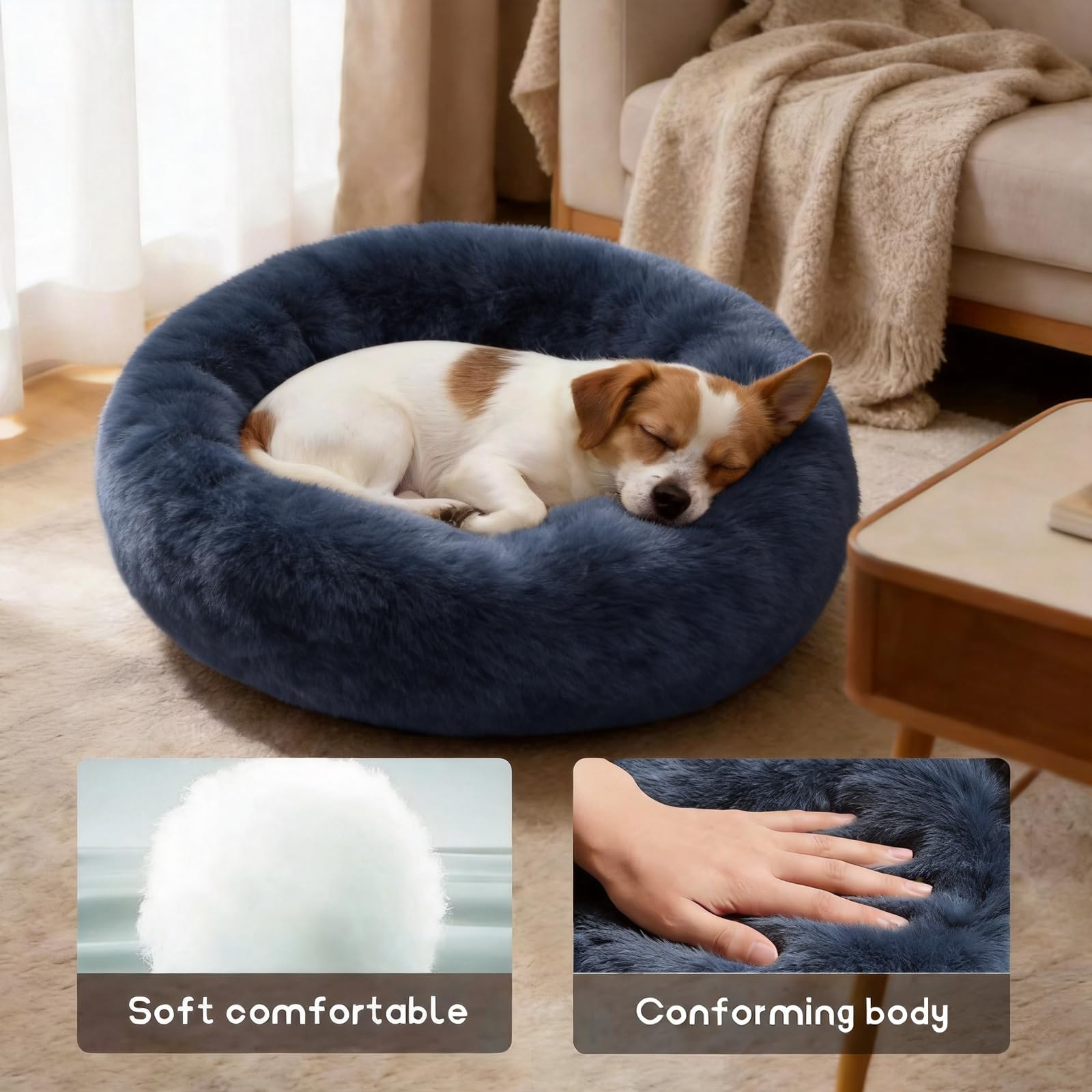 SUVAMJAM Comfort Donut – garnissage haute densité épouse les contours du corps.