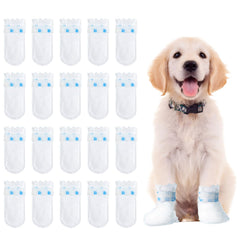 Bottes jetables Suxgumoe pour pattes – pack de 20 pour sorties.