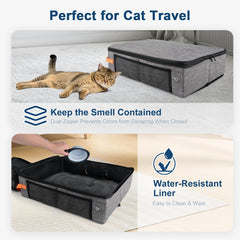 Suzzipaws ouverture généreuse, permet à votre chat de s’étirer confortablement.