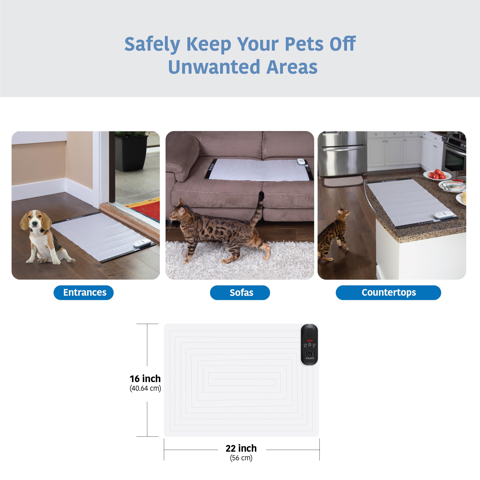SVD.PET Conception compacte facilitant le rangement.