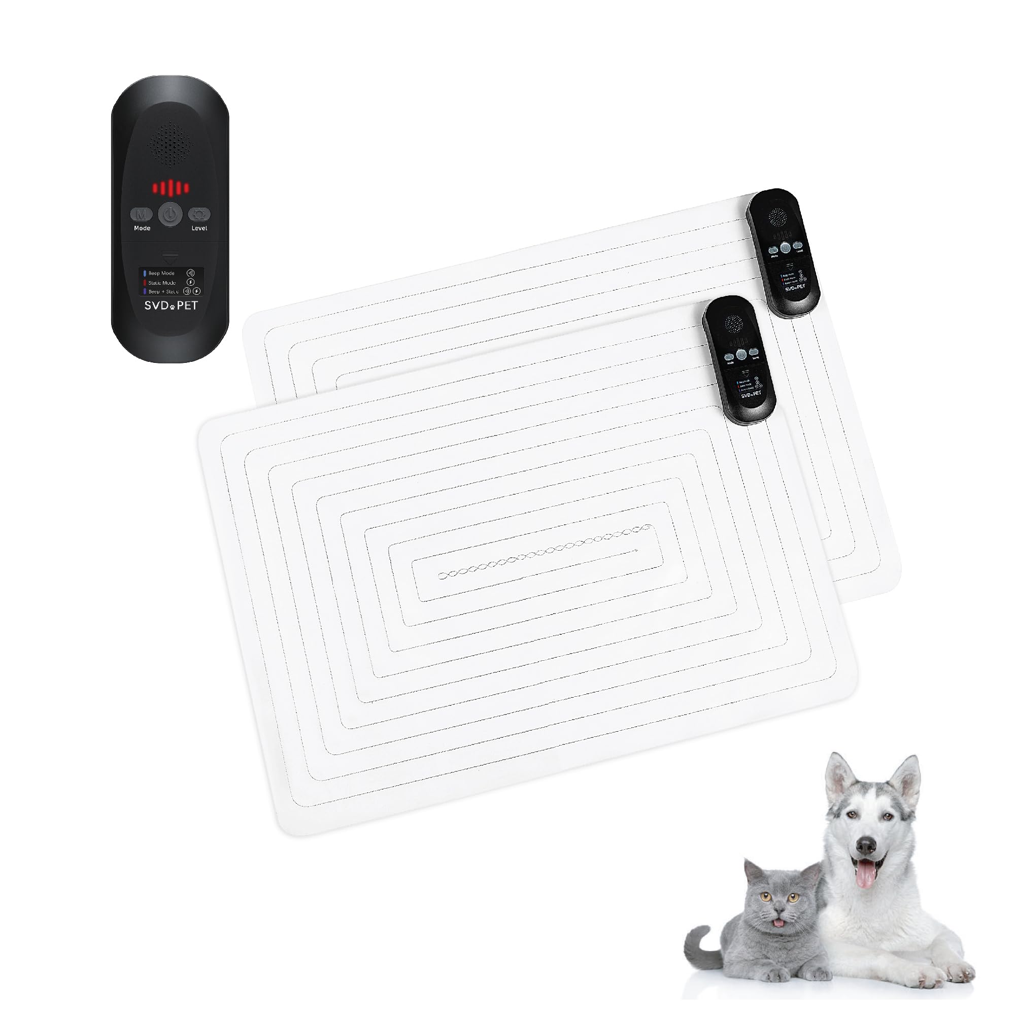Tapis d'entraînement SVD.PET 2-pack aide à limiter les griffades du canapé