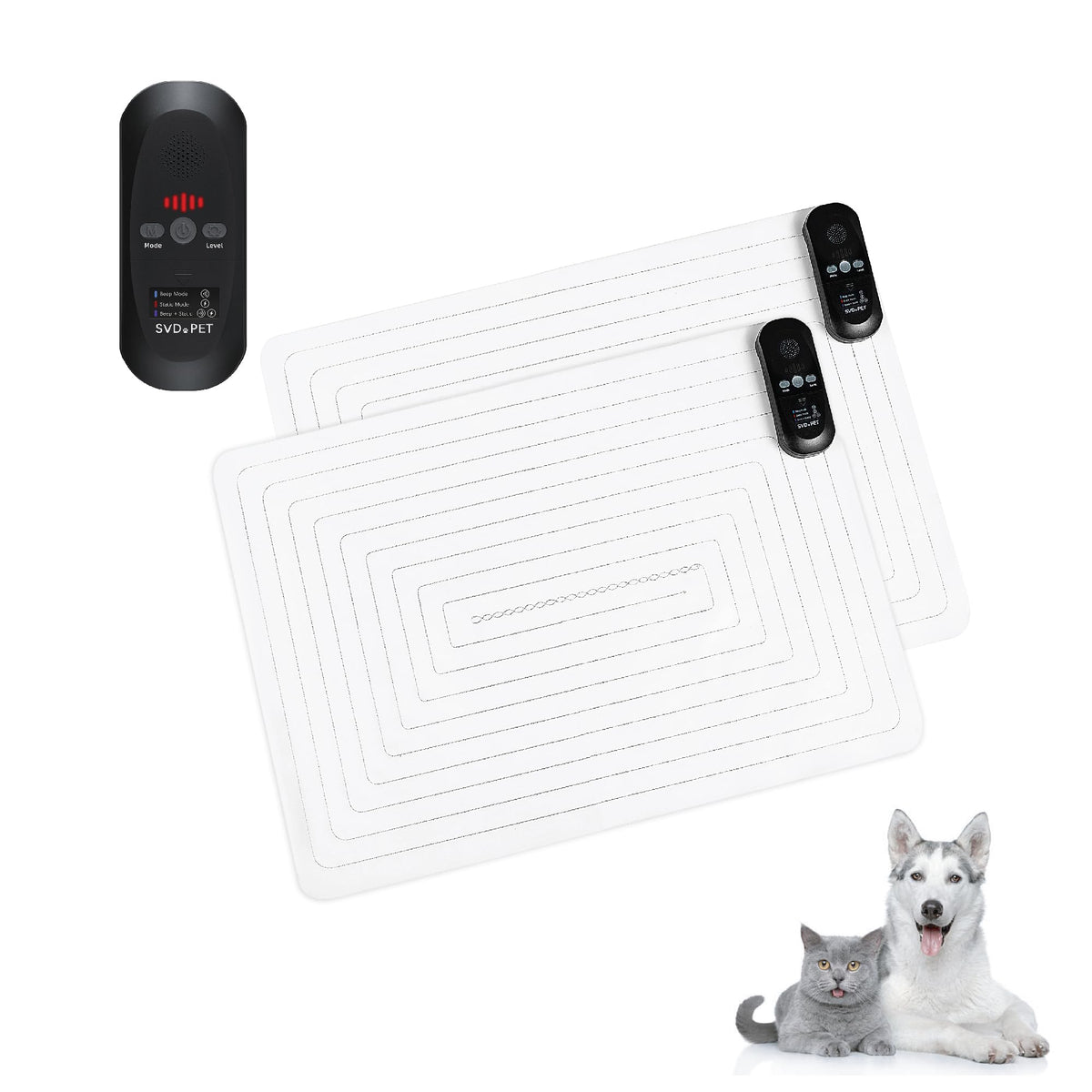Tapis d'entraînement SVD.PET 2-pack aide à limiter les griffades du canapé