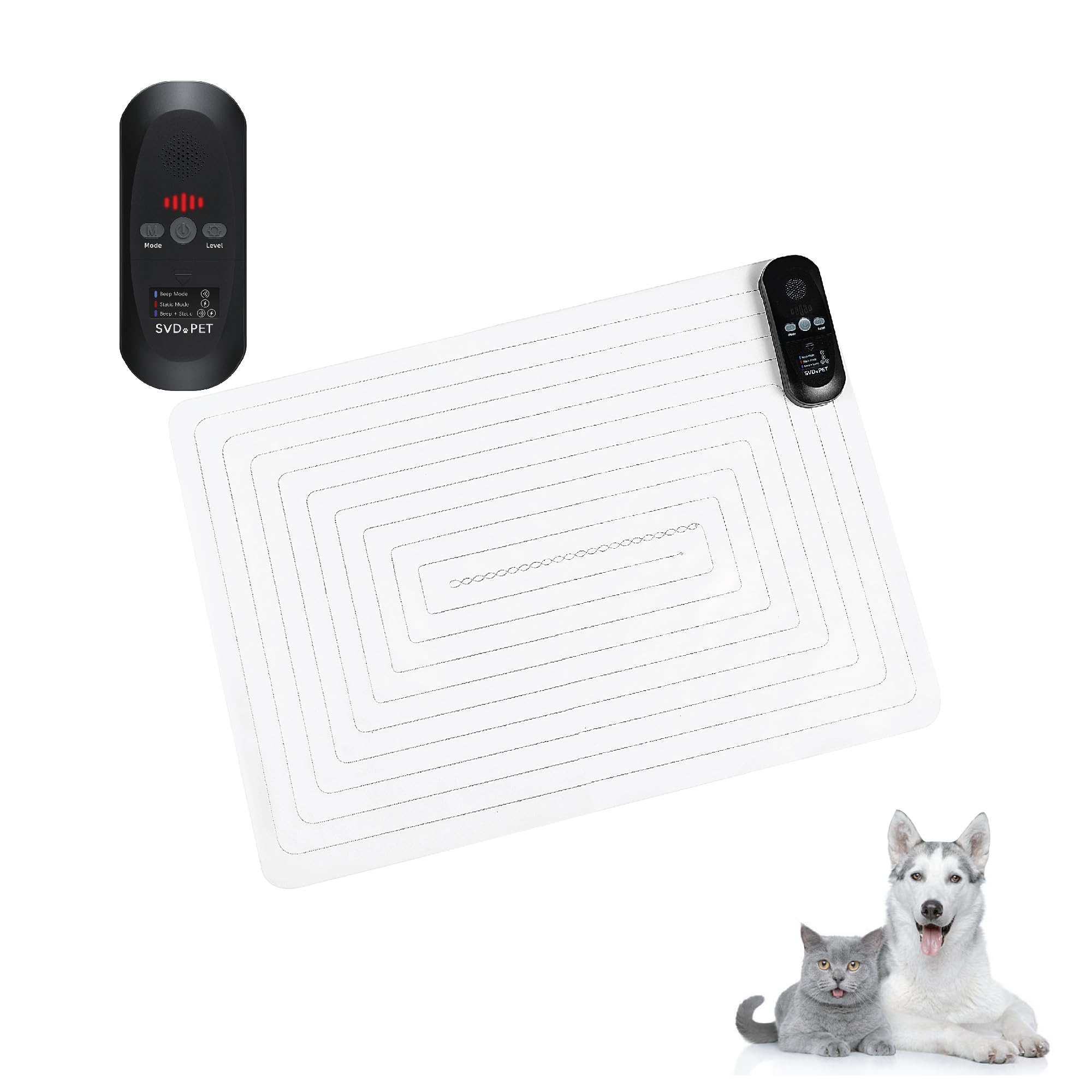 SVD.PET Tapis d'entraînement avec testeur pour vérifier rapidement le fonctionnement.