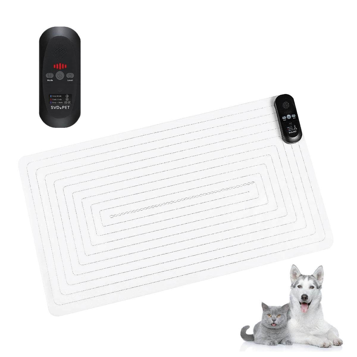 Tapis d’entraînement SVD.PET avec testeur pour vérification rapide et facile