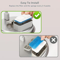 Eponge filtre pompe Svrinlio, filtration durable pour fontaine et hydratation.