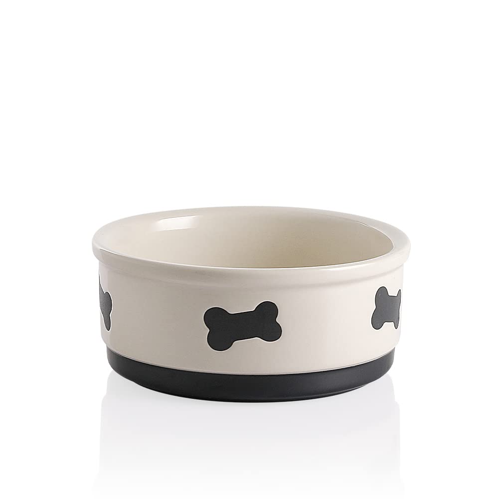Bol Sweejar avec motif os pour chien, design attrayant et pratique.