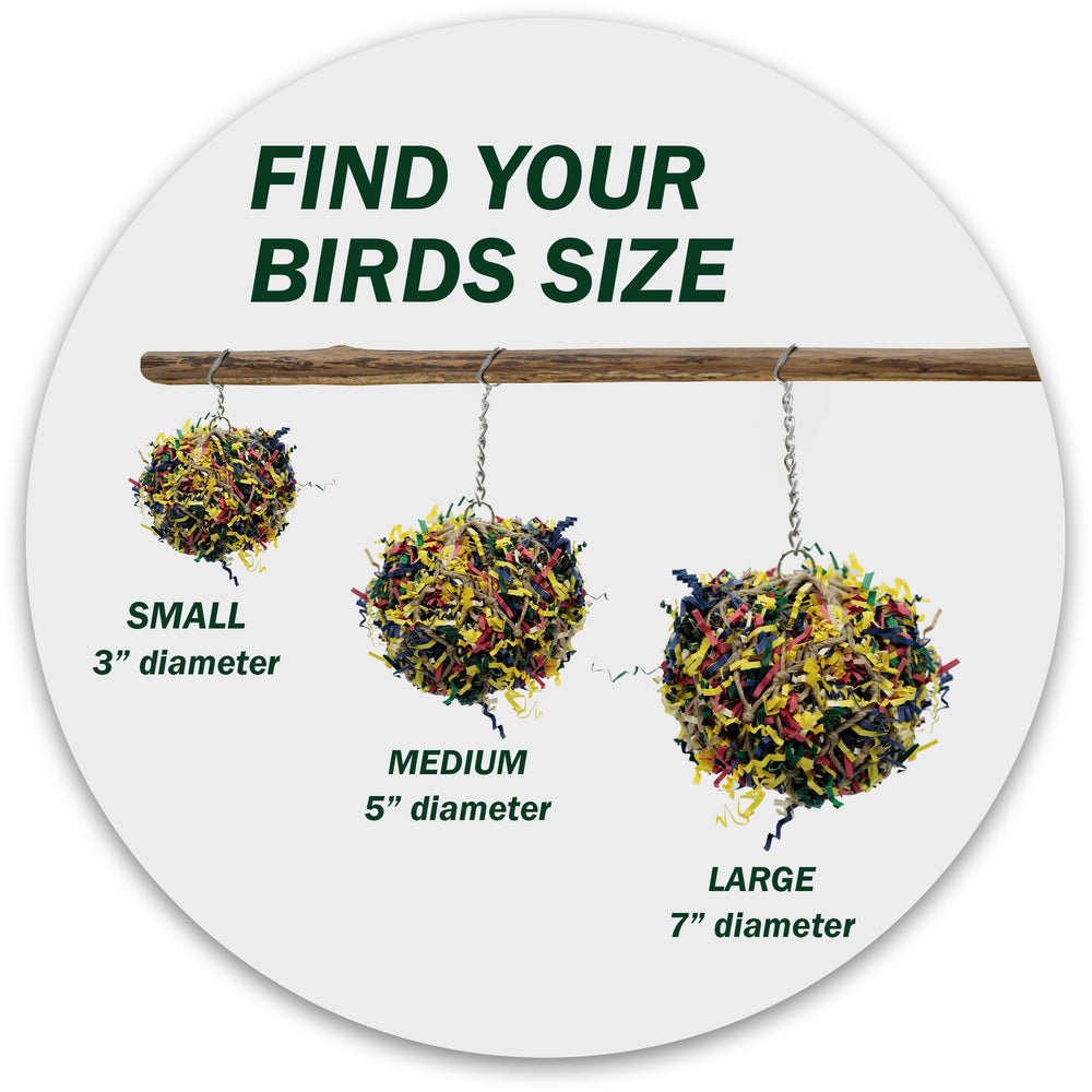 Sweet Feet and Beak – trois tailles adaptées calopsittes et perroquets.