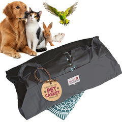 Sweet Goodbye Cocoon : Draps en coton doux pour envelopper votre animal avec tendresse