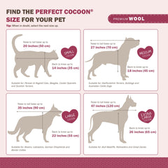 Cocoon Sweet Goodbye compatible chiens et chats, adapté à toutes les races.
