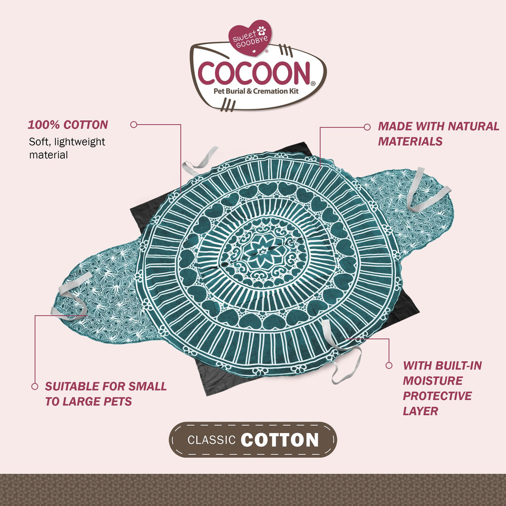 Sweet Goodbye Cocoon – coton naturel, confort doux pour les animaux