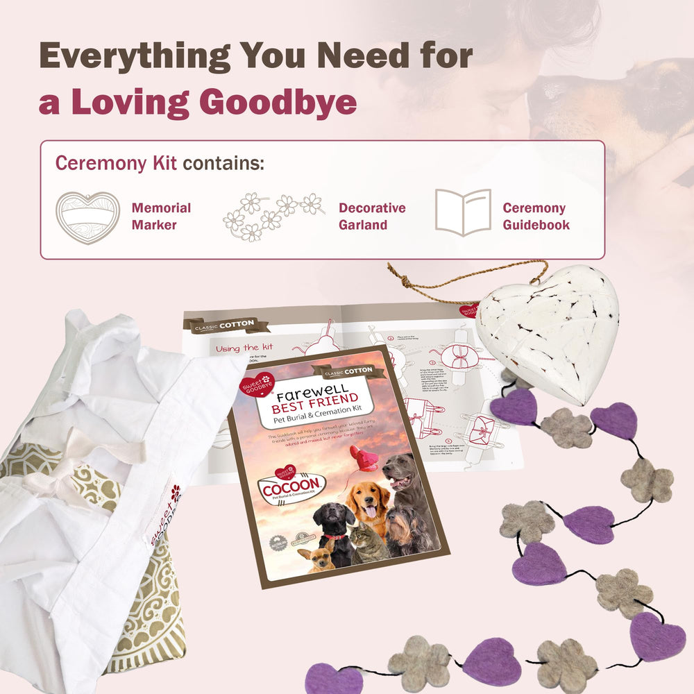 Sweet Goodbye Cocoon – Couverture douce en coton pour envelopper avec tendresse.
