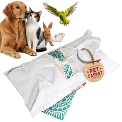 Sweet Goodbye Cocoon : drap coton classique, douceur et sécurité pour votre animal.