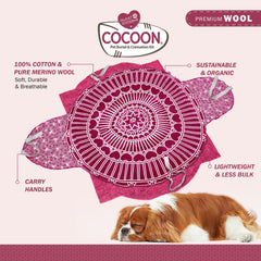 Sweet Goodbye Cocoon etiquette nom personnalisée pour honorer votre compagnon.