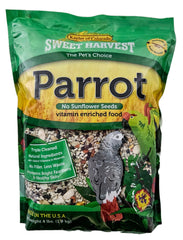Sweet Harvest Nourriture pour perroquets, sac 4 lb, mélange naturel.