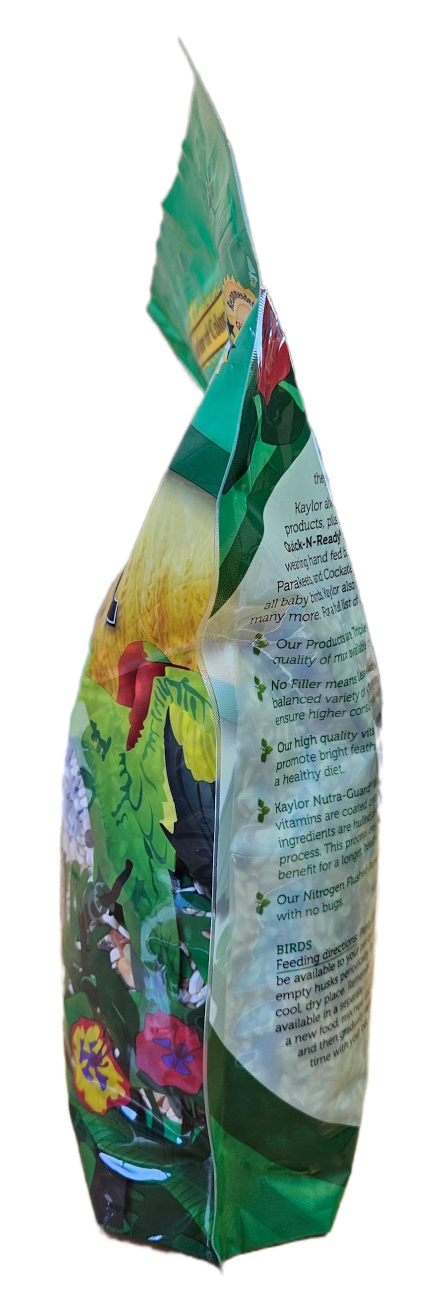 Sweet Harvest Nourriture pour perroquets, sans remplissage pour une alimentation pure.