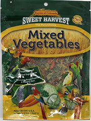 Sachet Sweet Harvest de légumes mélangés prêt à servir pour oiseaux.