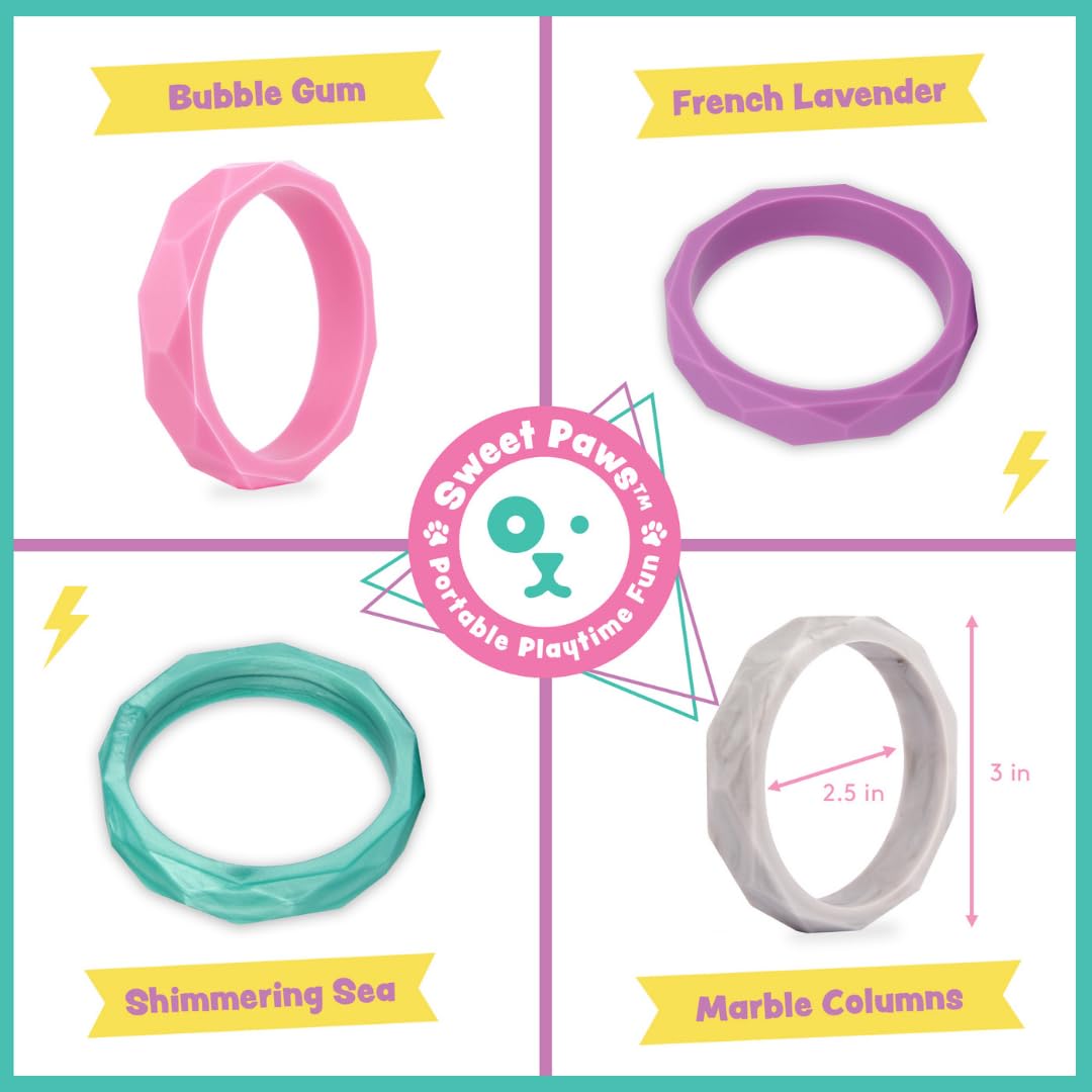 Sweet Paws lave-vaisselle, nettoyage rapide et pratique des anneaux dentition