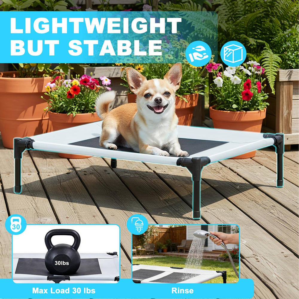 SweetBin cadre metal solide: cadre durable pour lit chien surélevé.
