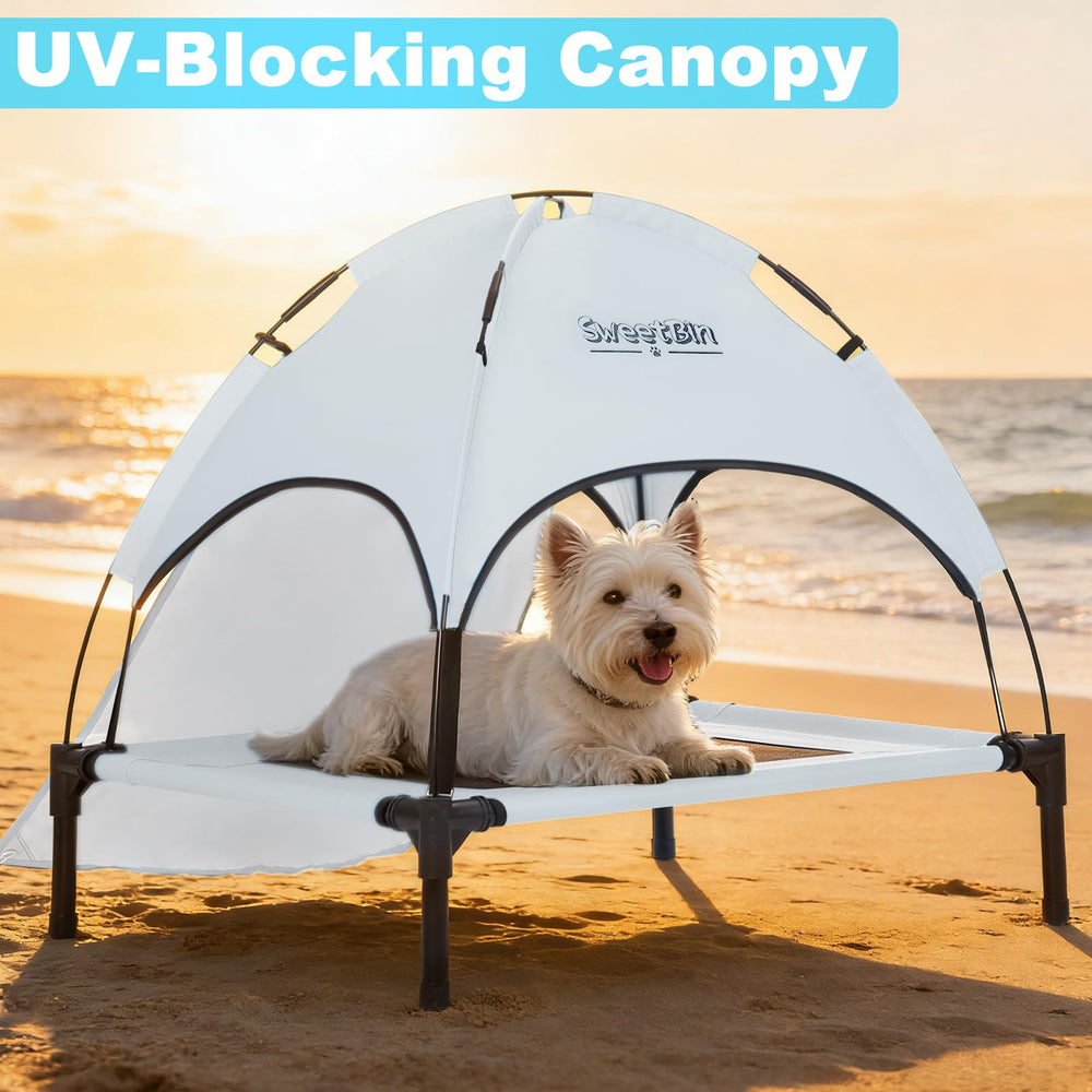 SweetBin canopie UV protégée: ombre efficace lors des sorties.