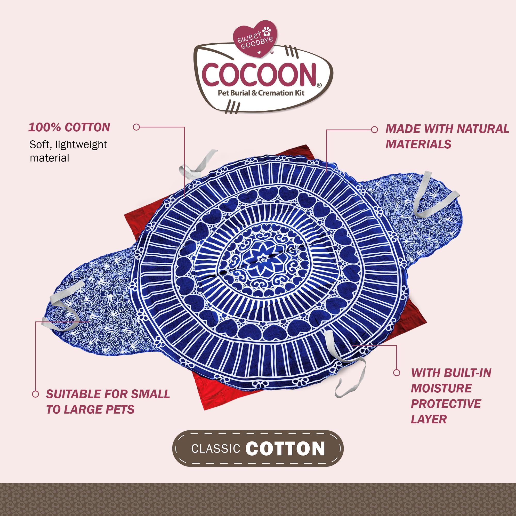 Sweet Goodbye Cercueil eco-durable, matériaux naturels pour une cérémonie respectueuse