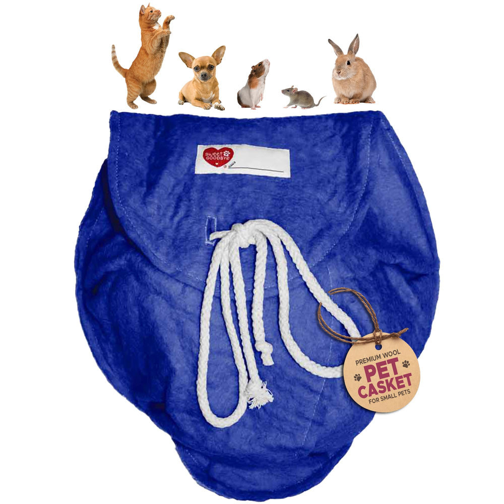 Sweet Goodbye Cloud sac-laine-merino : enveloppe douce pour petit animal.