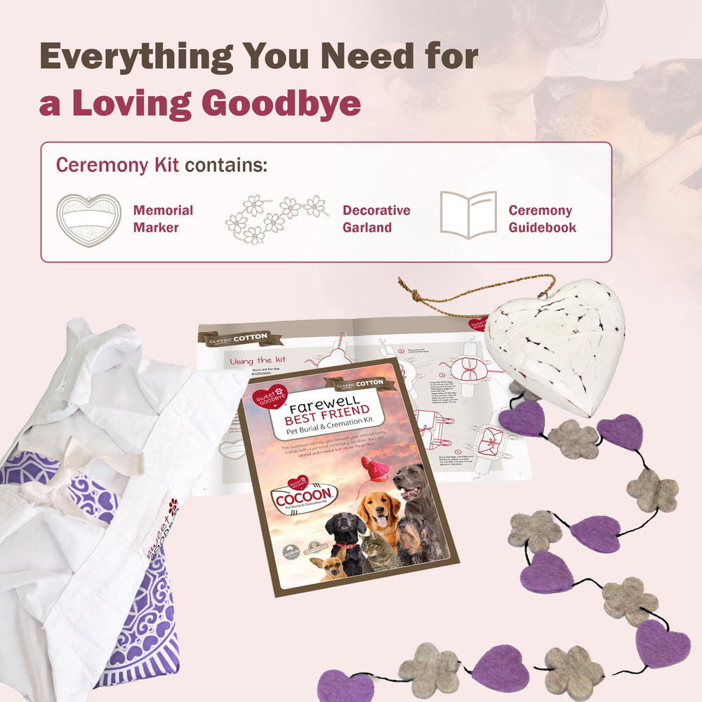 Sweet Goodbye Cocoon: coffret souple pour un adieu digne.