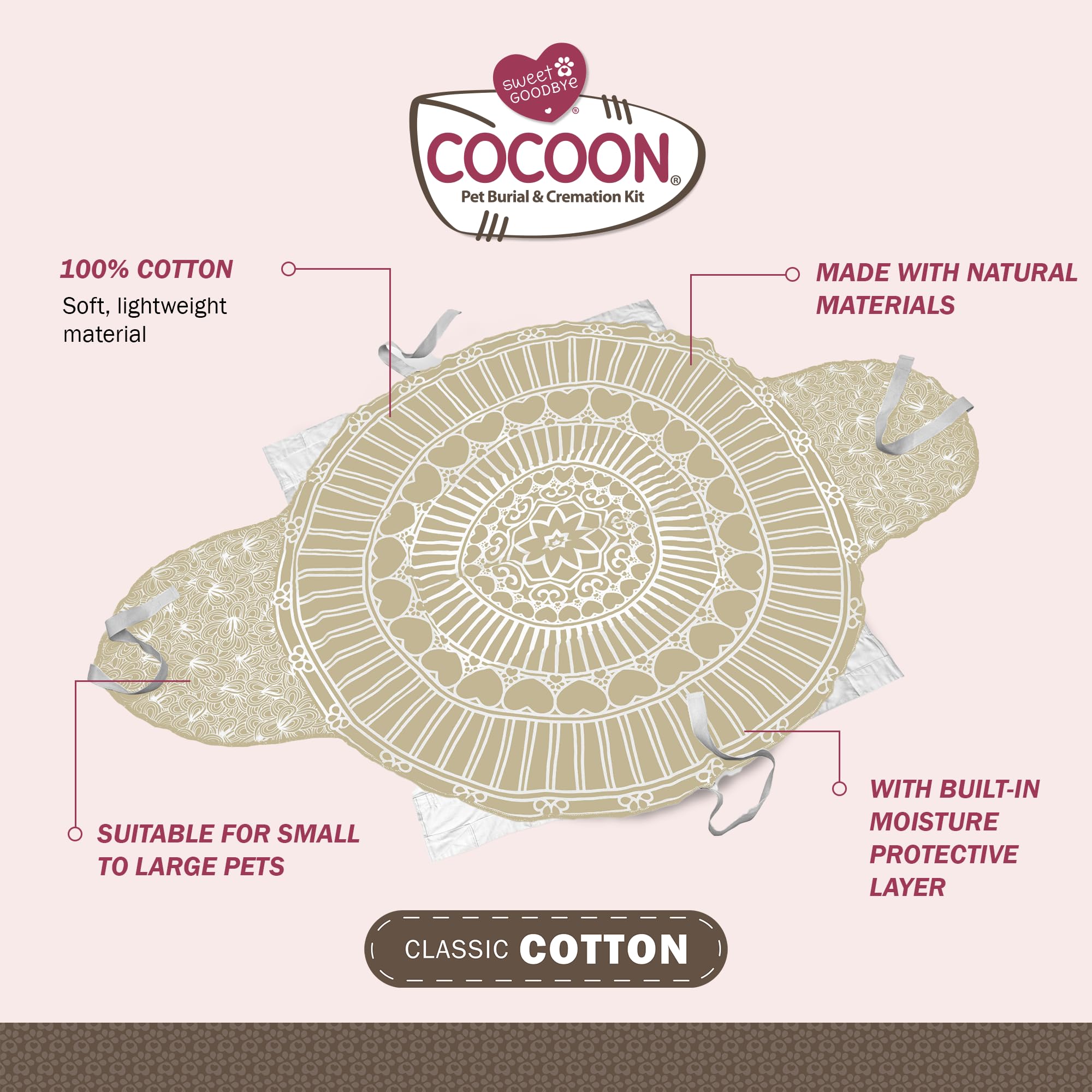 Guide de cérémonie Sweet Goodbye Cocoon pour personnaliser l'hommage