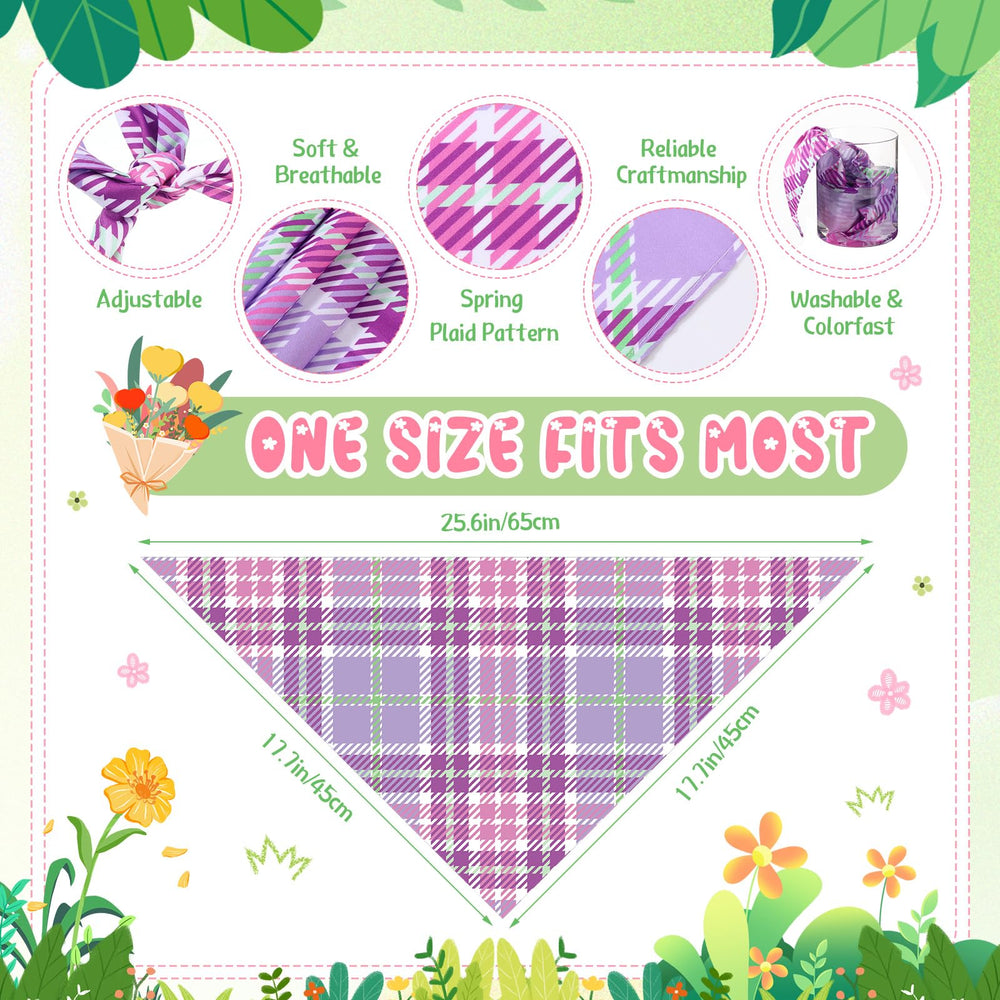 Bandanas Sweetude matériaux polyester doux, confort durable pour les sorties et photos
