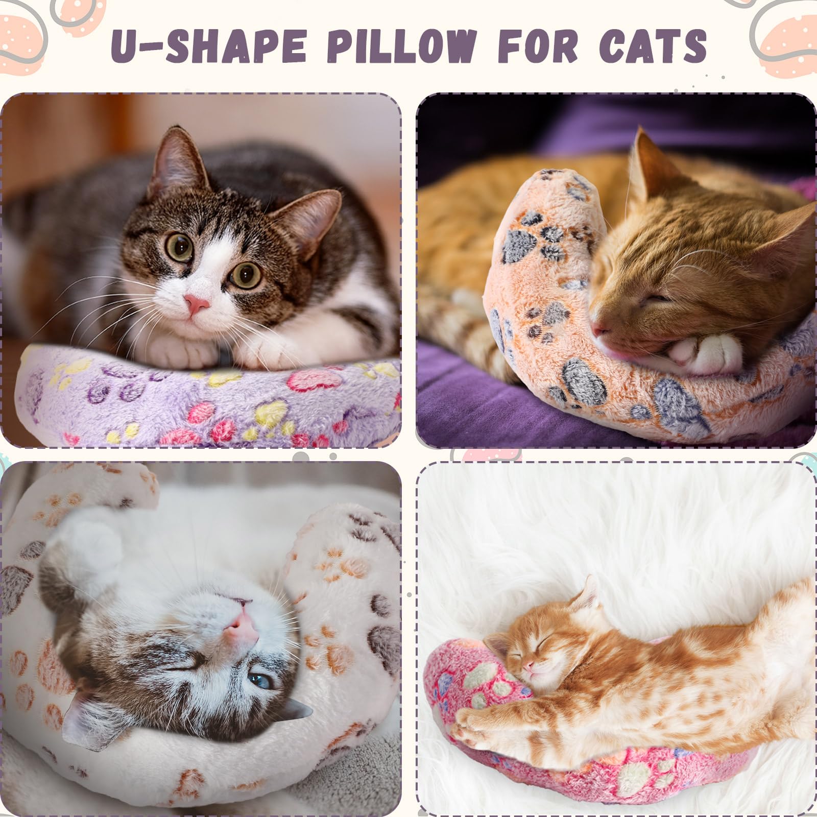 Sweetude coussin-peluche doux, parfait pour les siestes et le calme nocturne