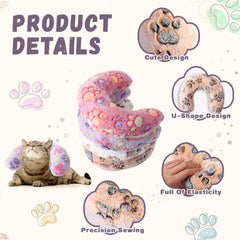 Sweetude coussin en forme U, soutien cervical pour animaux en blottissement