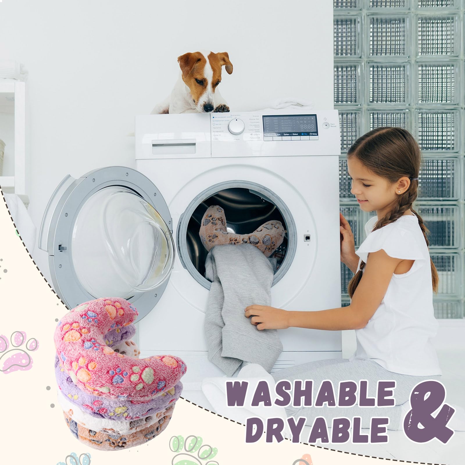Sweetude coussins lavables en machine, nettoyage rapide et hygiène facilitée