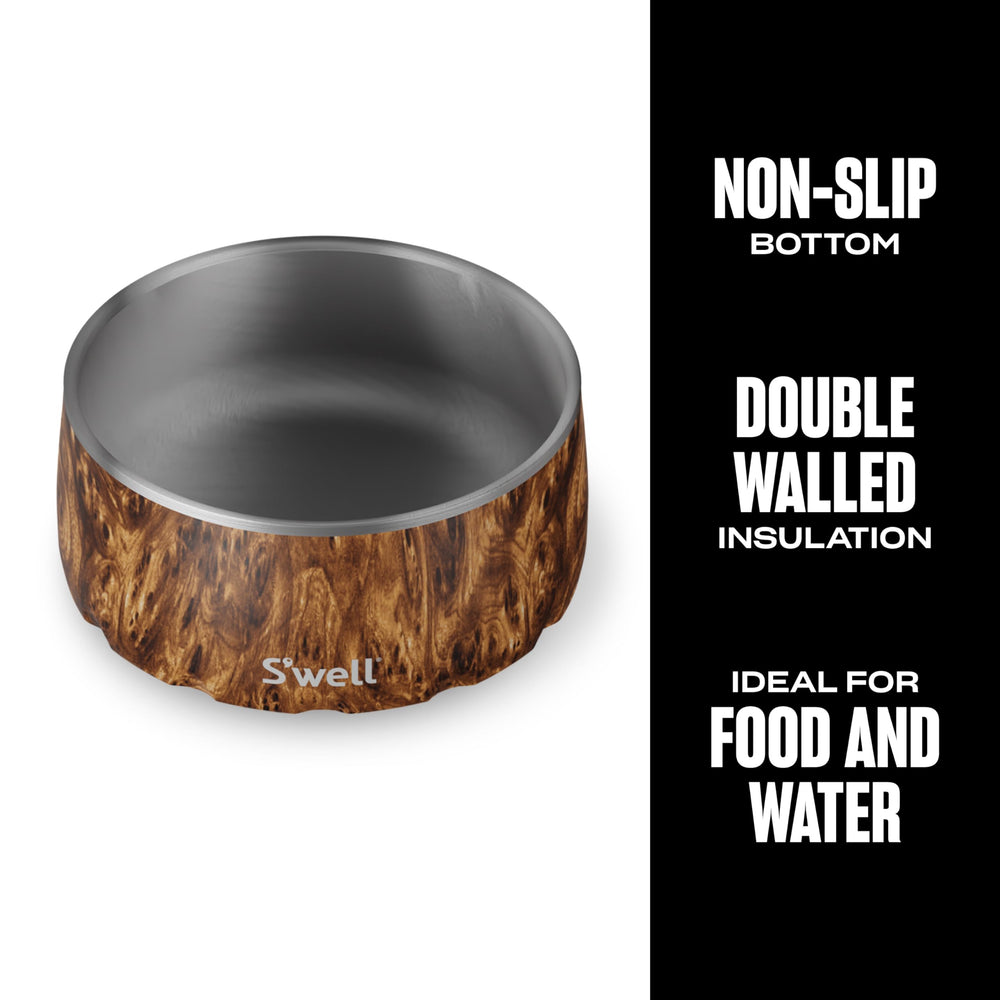 Bol S'well à paroi double en inox pour une utilisation fiable.