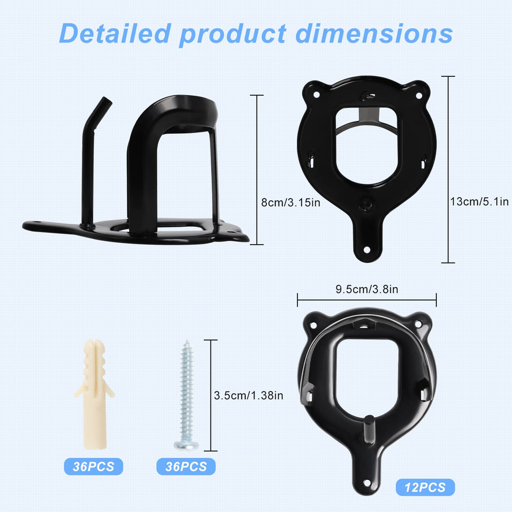 Swess porte-accessoires équestres – tubes et vis inclus pour installation rapide