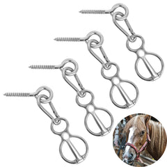 Swess anneau d'attache cheval ensemble-4, sécurité et entraînement facilité.