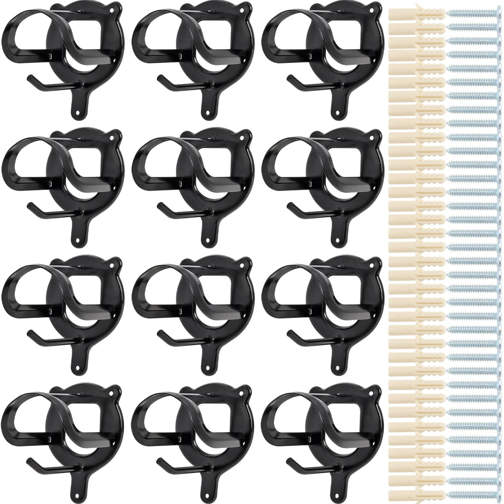 Swess porte-accessoires équestres mural – 12 crochets pour harnais bien ordonnés