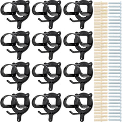 Swess porte-accessoires équestres mural – 12 crochets pour harnais bien ordonnés
