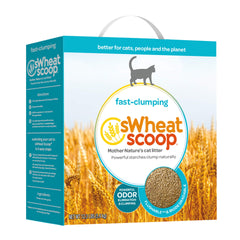 sWheat Scoop : litière multi-chat, contrôle durable des odeurs et nettoyage facilité.