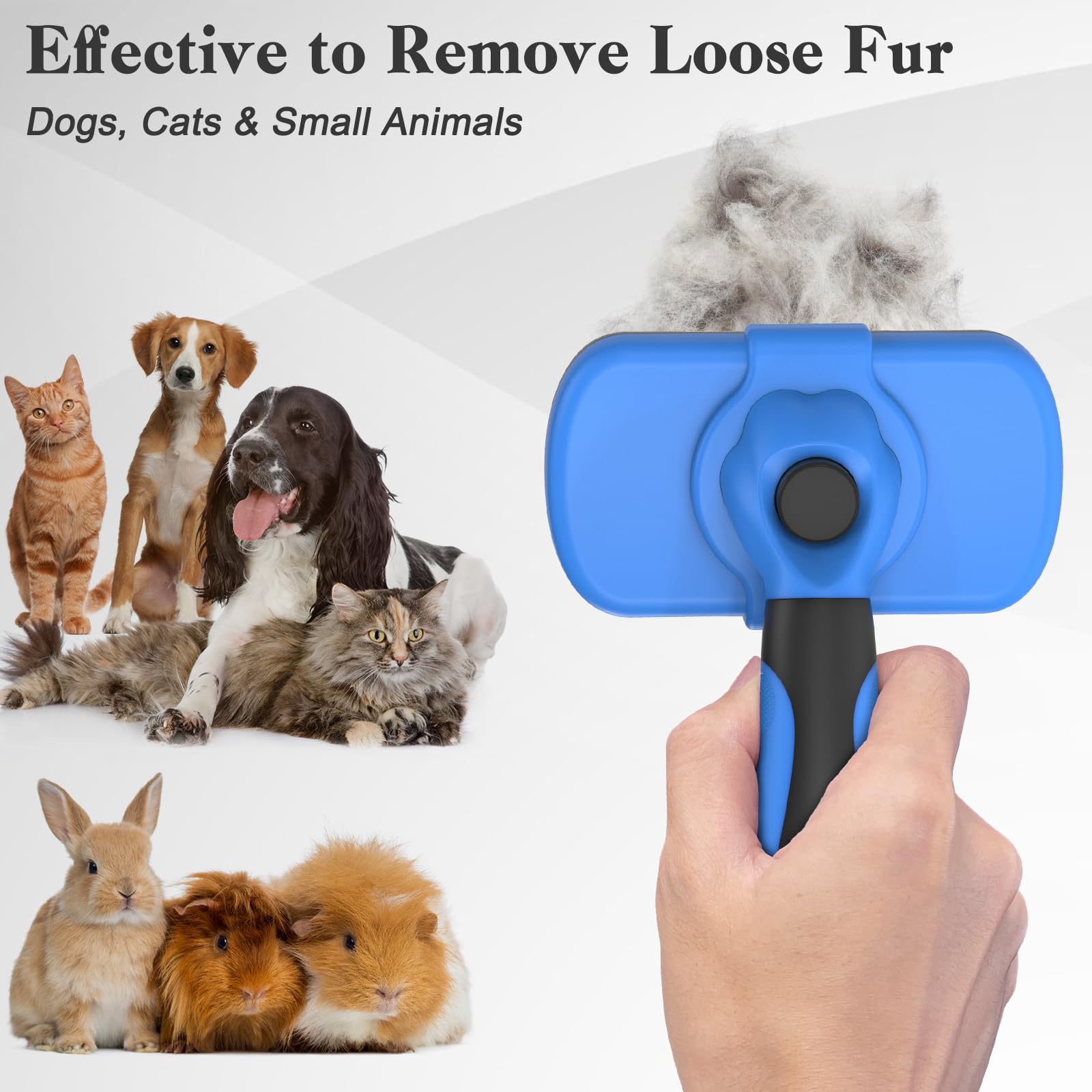 Swihauk brosse auto-nettoyante — Design durable pour une utilisation répétée sans fatigue.