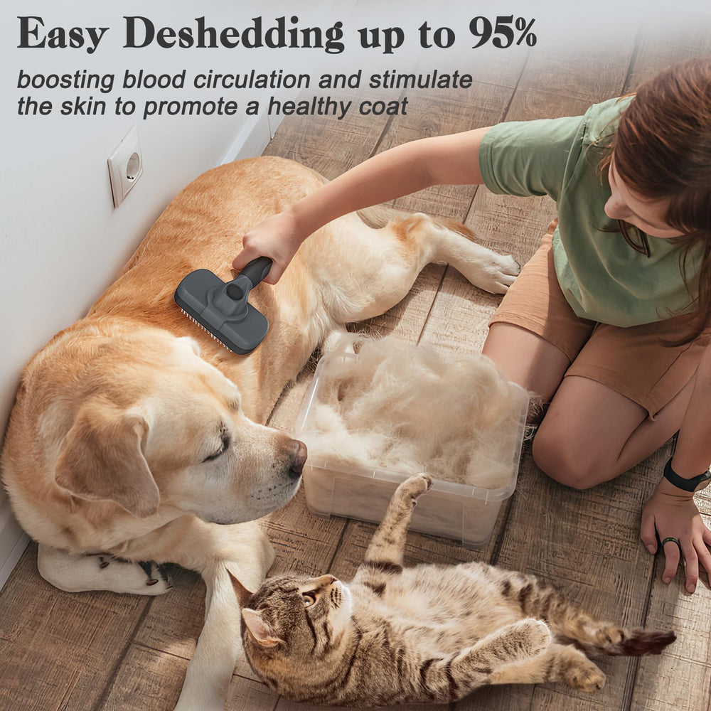 Swihauk favorise le déshedding pour chiens et chats en douceur.