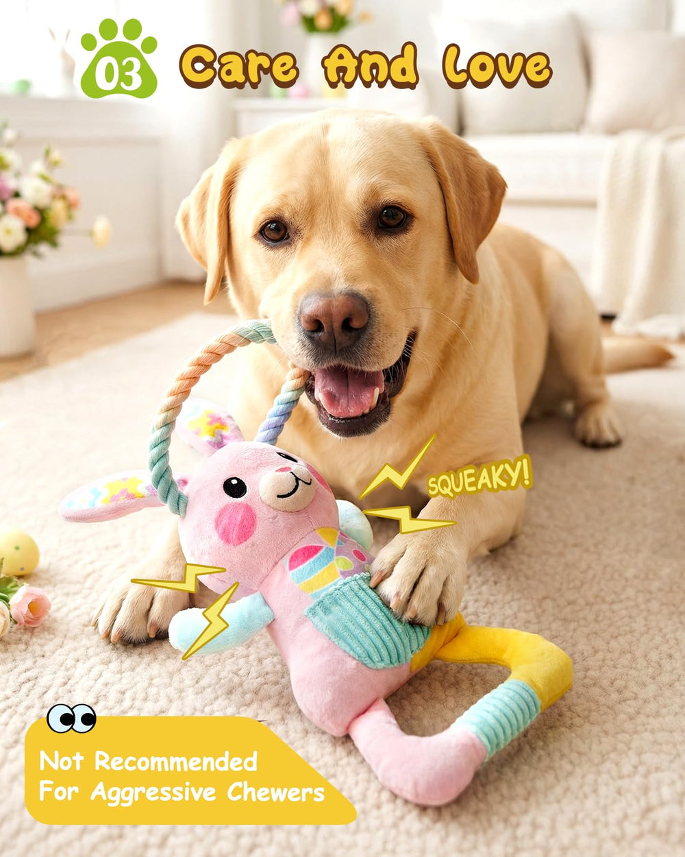 Cadeau de Pâques Swooflia pour chien