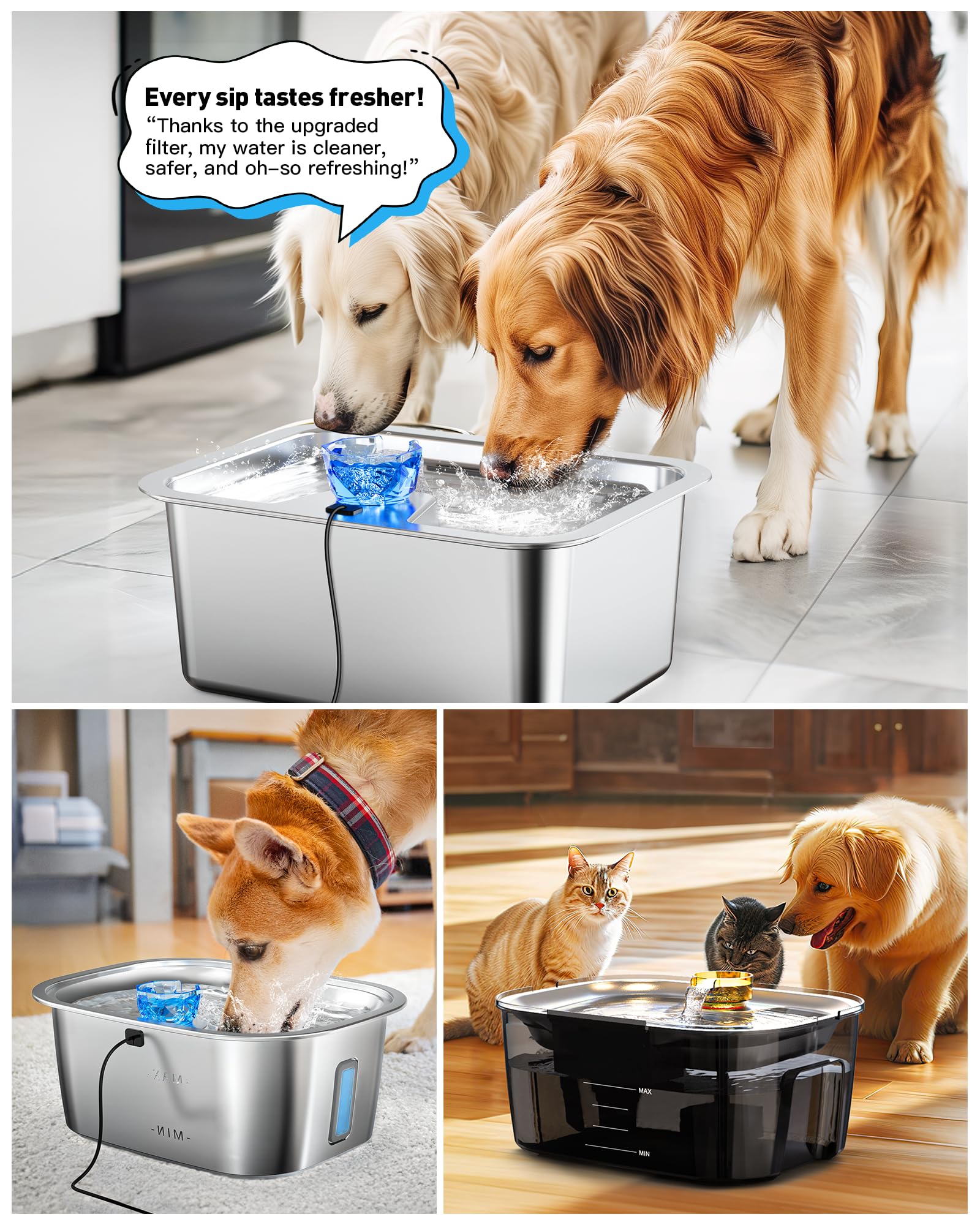 SwSun recharge-filtration 4-pack, pratique et économique.