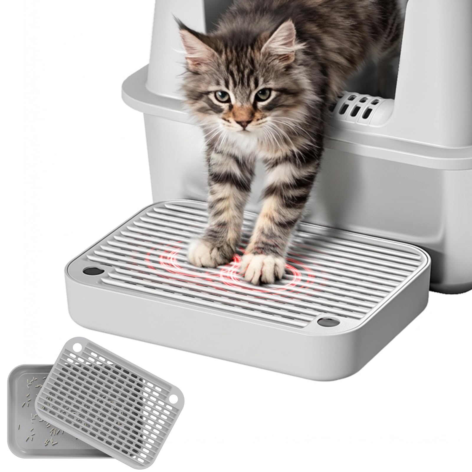 SXBSXB rampe-litiere-elevee facile pour l'entrée des chats et chiens petits et grands