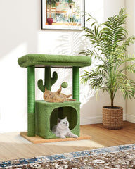 SYANDLVY tour dactivites verte – espace ludique et securisé pour chats.