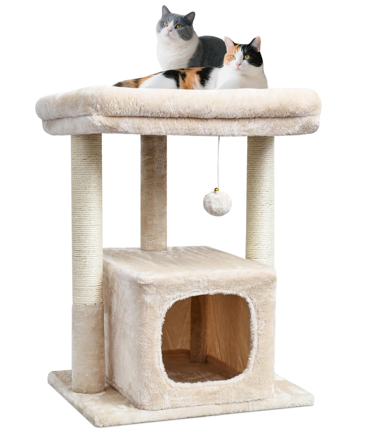 SYANDLVY 27 pouces arbre chat perchoir haut offre repos confortable.
