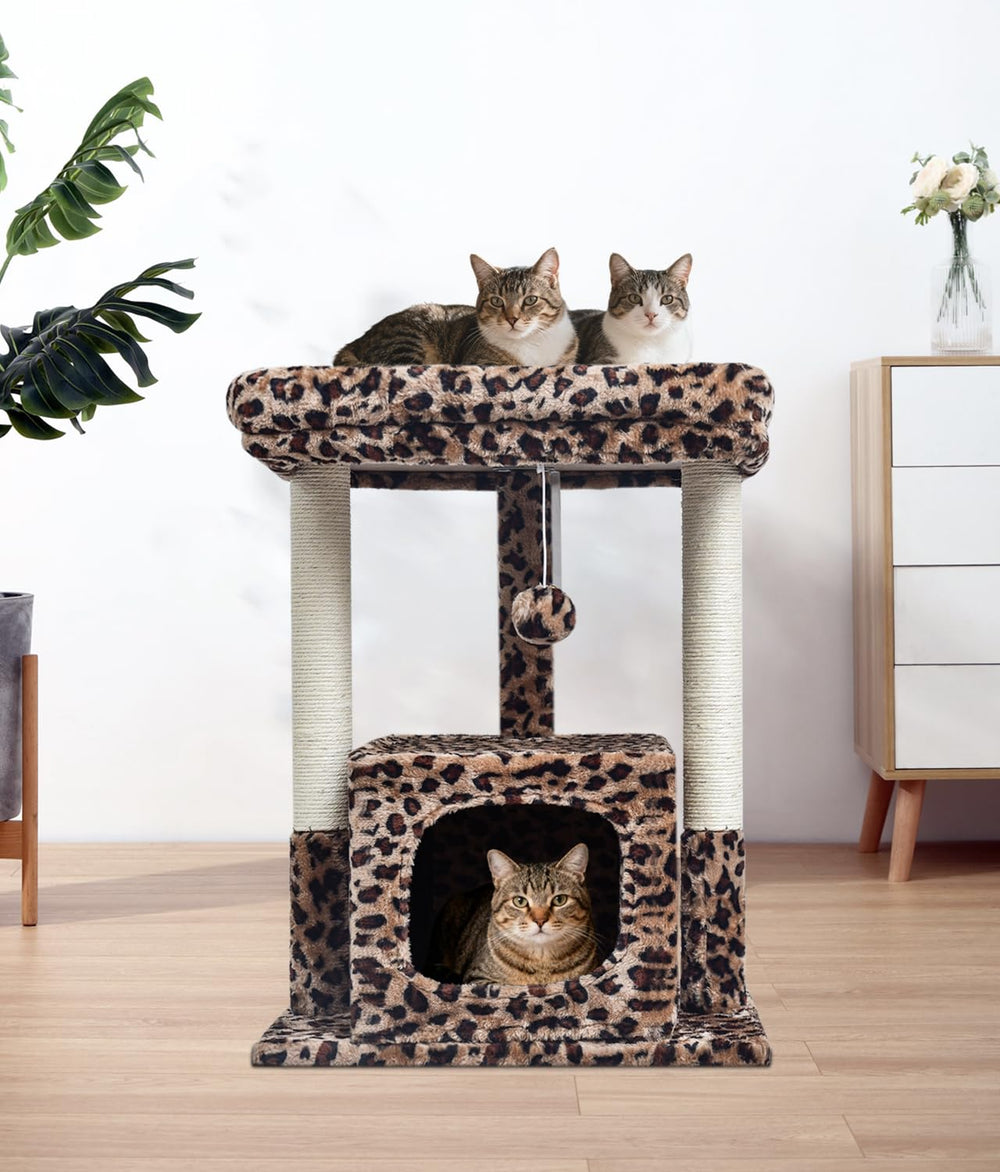 SYANDLVY Arbre-chat 27 – montage facile : installation rapide sans outil.