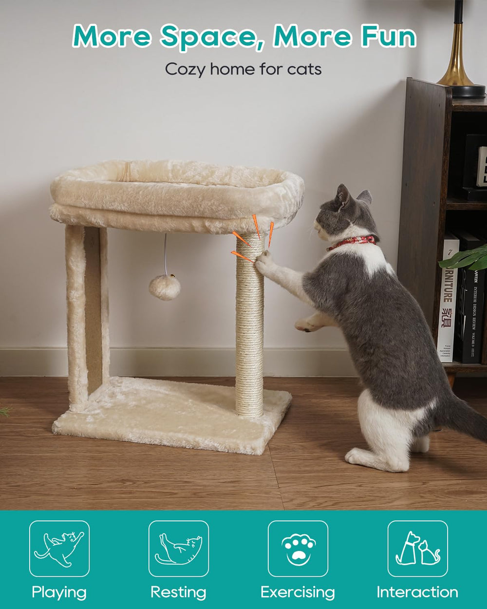 SYANDLVY structure bois robuste adaptée aux petits espaces