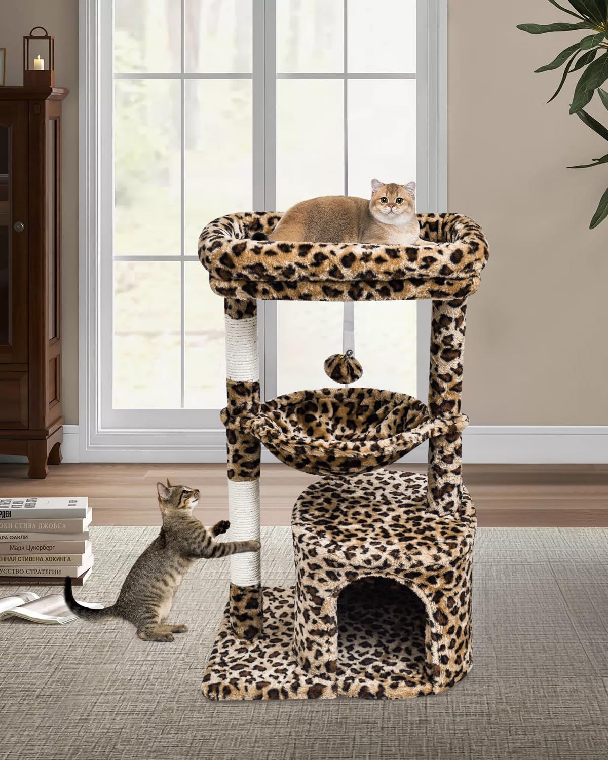 SYANDLVY base stable arbre-chat, design discret et solide.