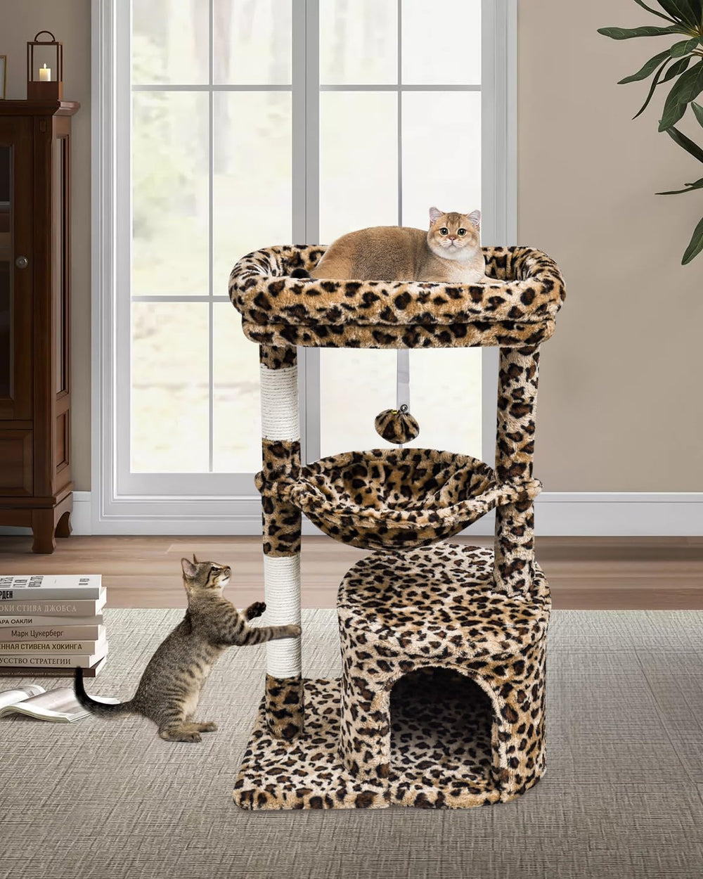 SYANDLVY base stable arbre-chat, design discret et solide.